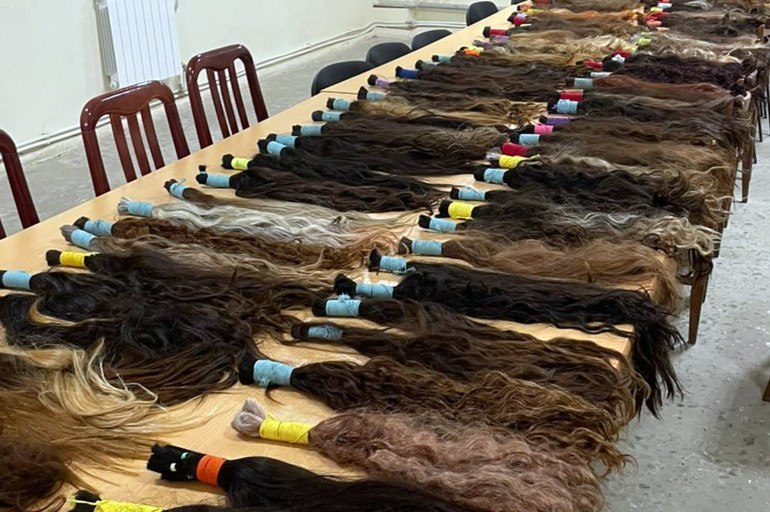 В Армении в грузовике из Ирана нашли незадекларированные человеческие волосы