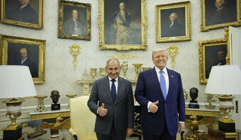 Пашинян поздравил Трампа с 250-летием независимости США и отметил роль в мирном процессе с Азербайджаном