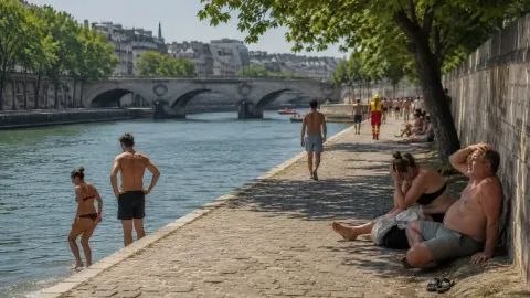 Более 2000 человек погибли от жары во Франции за неделю