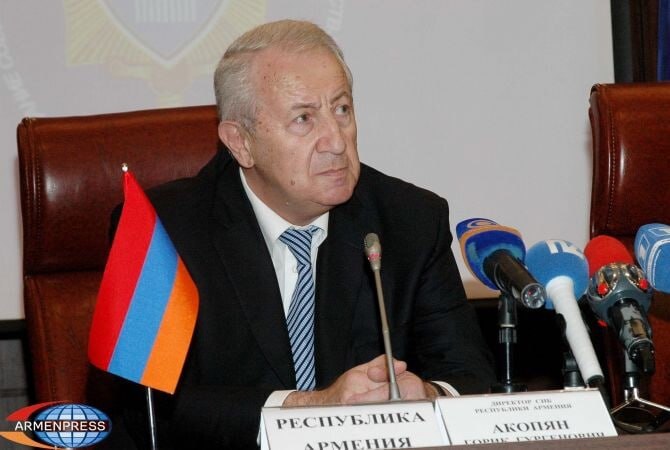 Прокурор возбудил дело против экс-директора СНБ Горика Акопяна по событиям 1–2 марта 2008 года