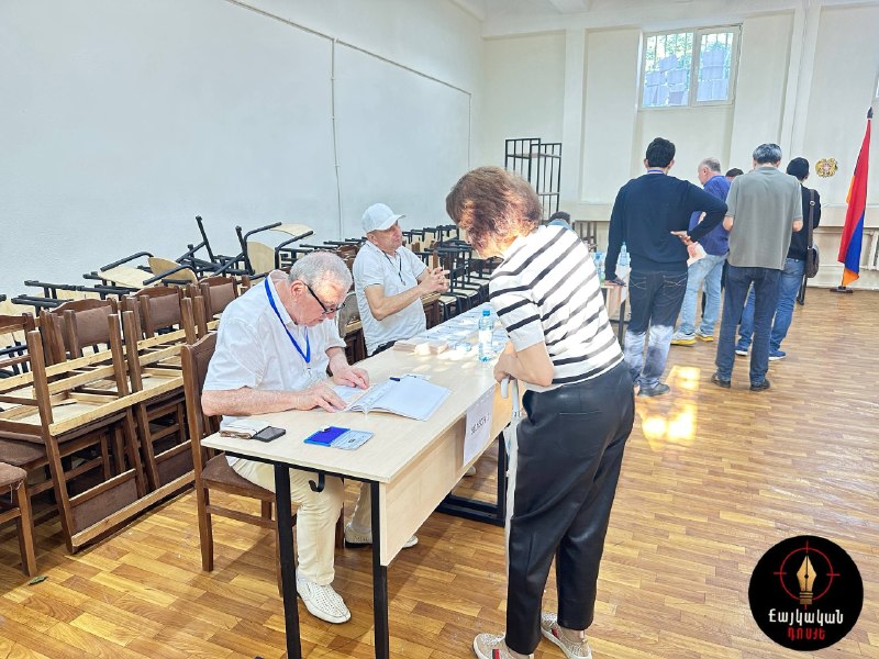 В Армавире (Эчмиадзине) стартовали выборы в Национальное собрание Армении