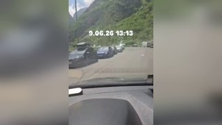 Проживающие в РФ армяне возвращаются из Армении через Верхний Ларс после выборов