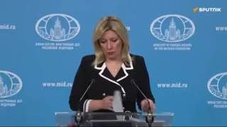 Захарова увязала вандализм в Гюмри с выборами в Эчмиадзине и выступлением Зеленского