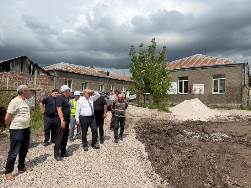 Строительство школы в Армавирской области, Армения
