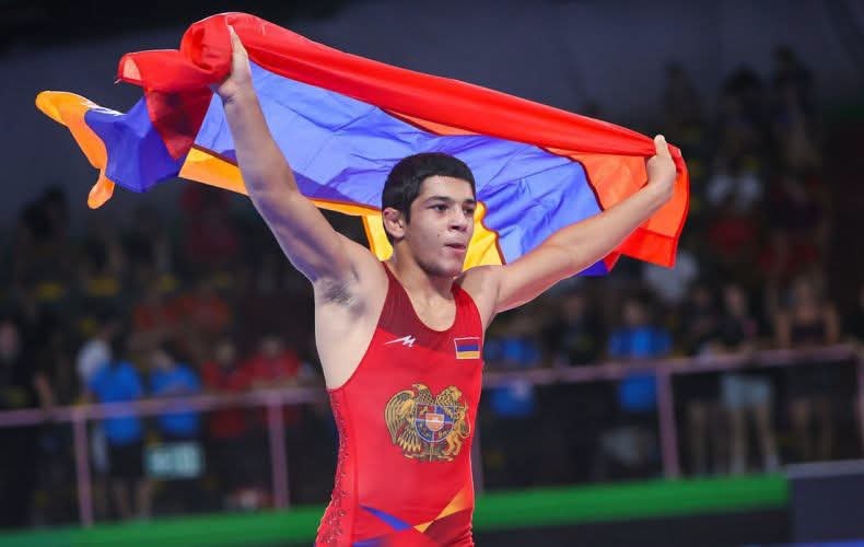 Самвел Тертерян завоевал золото чемпионата Европы U20 по греко-римской борьбе в Скопье