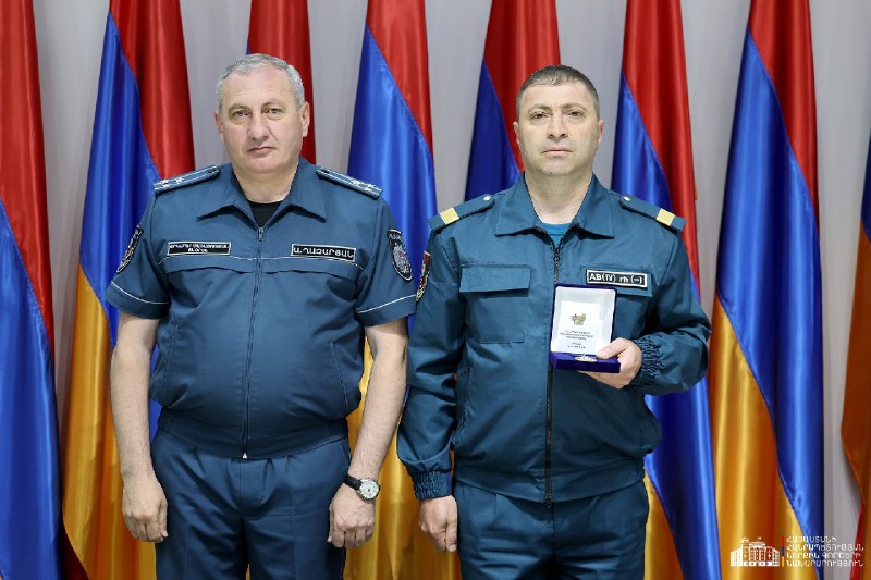 Спасатели из Армавира награждены за участие в поисках на реке Памбак