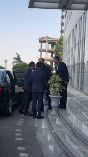 Министр ТУИ Давид Худатян встретился с министром энергетики Ирана Аббасом Алиабади